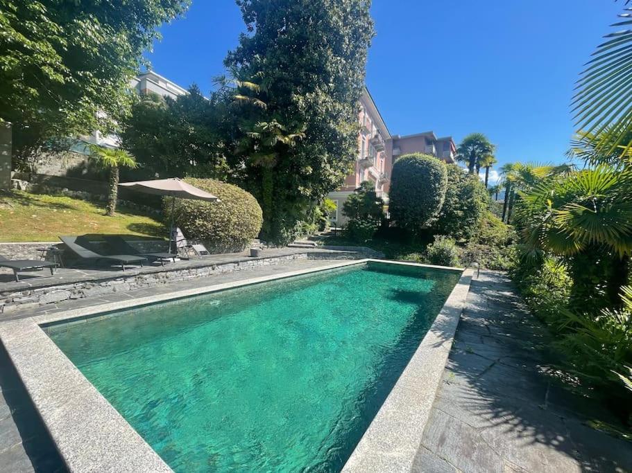 Villa Magnolia Locarno Bagian luar foto