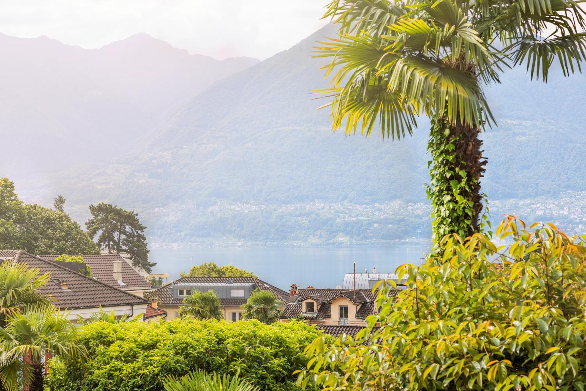 Villa Magnolia Locarno Bagian luar foto