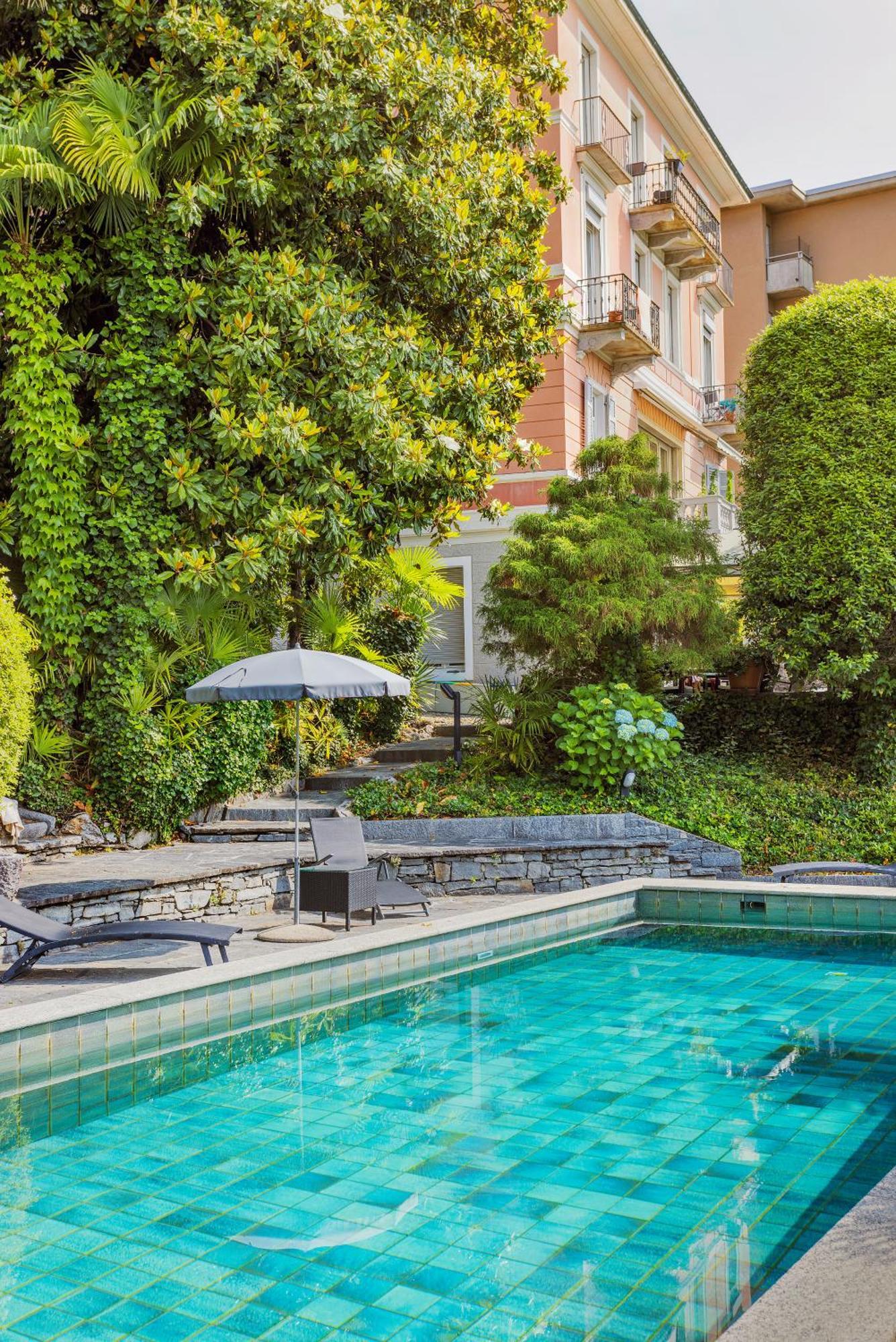 Villa Magnolia Locarno Bagian luar foto