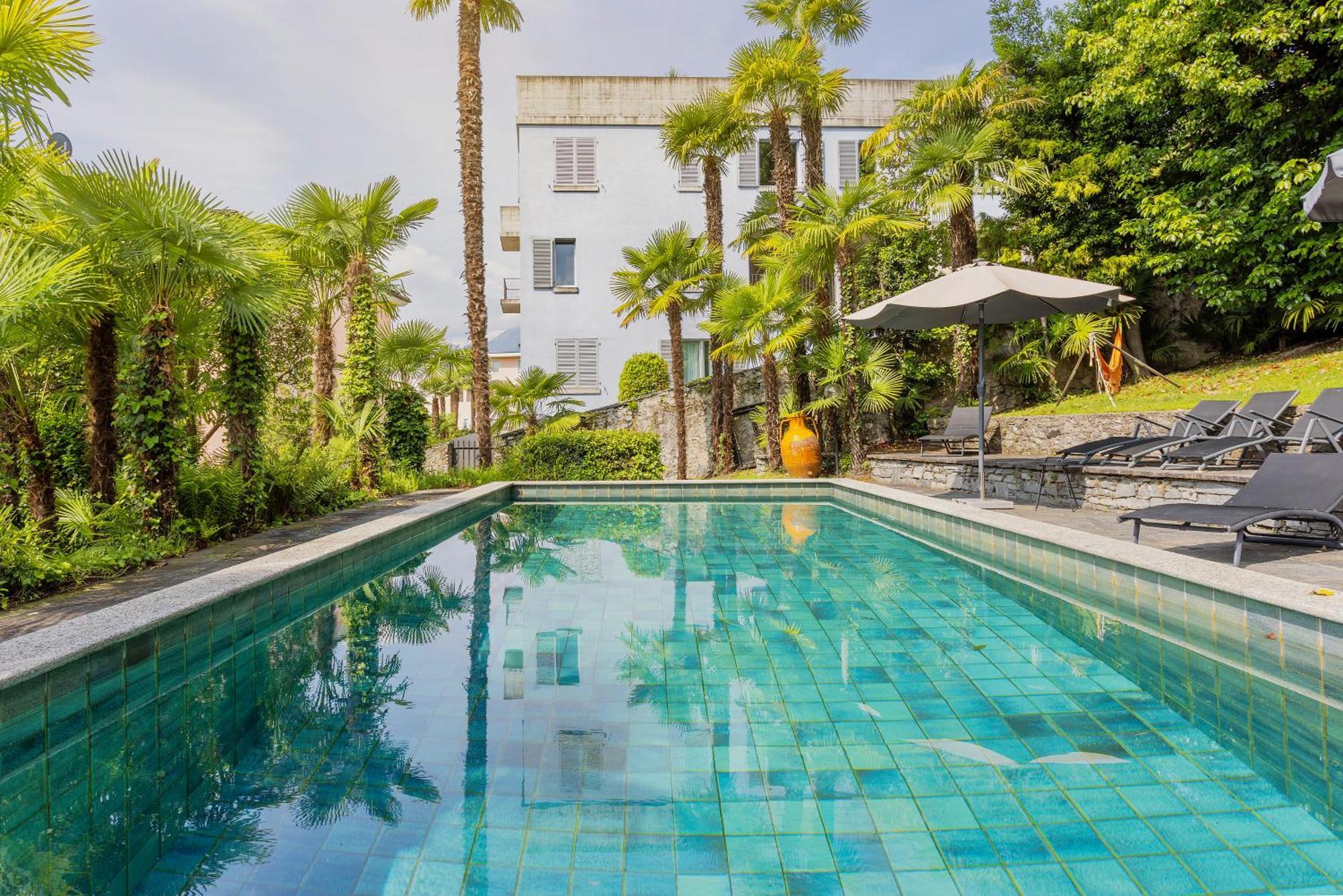 Villa Magnolia Locarno Bagian luar foto